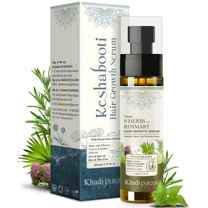 9 Herbs Rosemary Scalp Spray Hair Growth Serum for Boost Hair Growth, Controls Hairfall