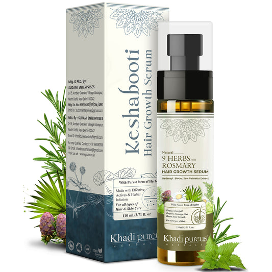 9 Herbs Rosemary Scalp Spray Hair Growth Serum for Boost Hair Growth, Controls Hairfall