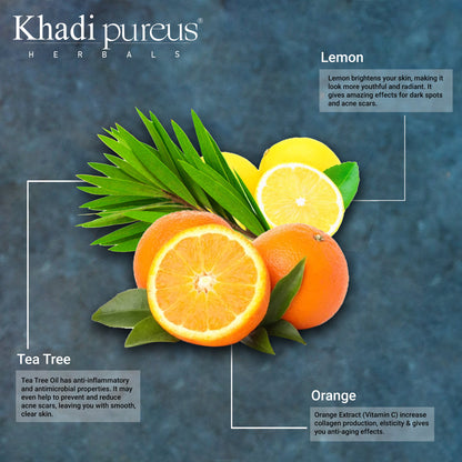 Khadi Pureus Herbals Skin Glowing Vitamin C Combo Kit For Glowing Skin & Anti Aging Fairness