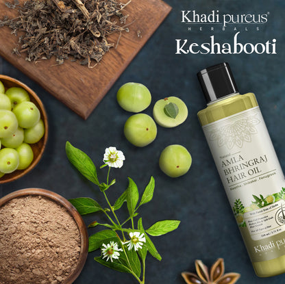 Keshabooti Amla Bhringraj Hair Oil for Controls Hairfall